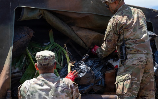 Hawaii National Guard assists Waialua community with flood debris removal