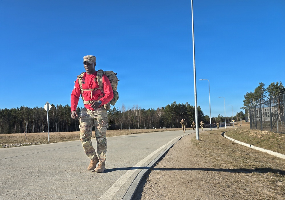 U.S. Solders earn German Armed Forces Proficiency Badge on deployment in Lithuania