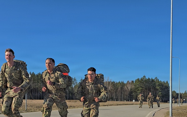 U.S. Solders earn German Armed Forces Proficiency Badge on deployment in Lithuania