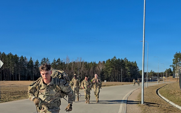 U.S. Solders earn German Armed Forces Proficiency Badge on deployment in Lithuania