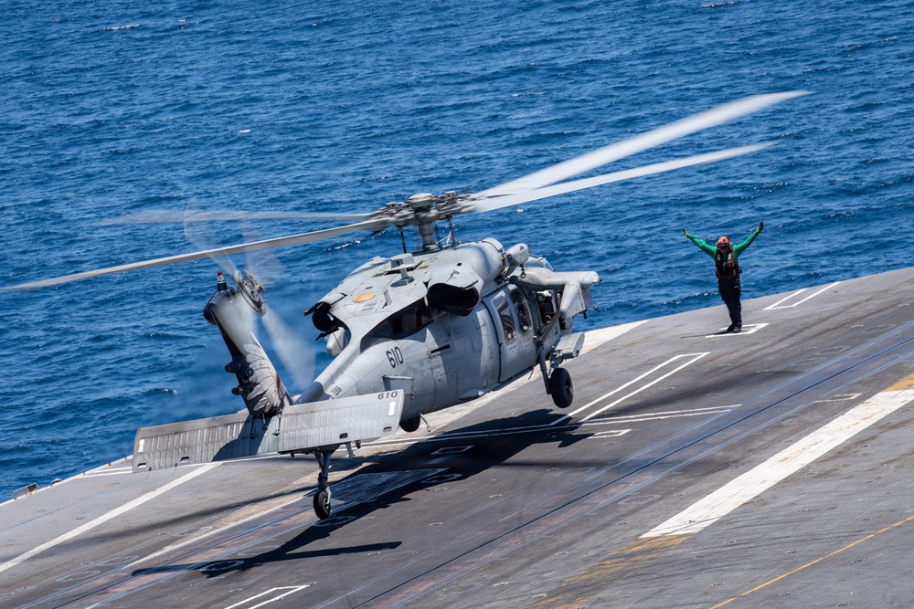 Nimitz Conducts Flight Operations
