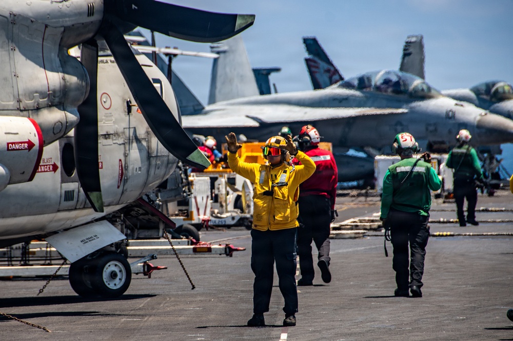 Nimitz Conducts Flight Operations