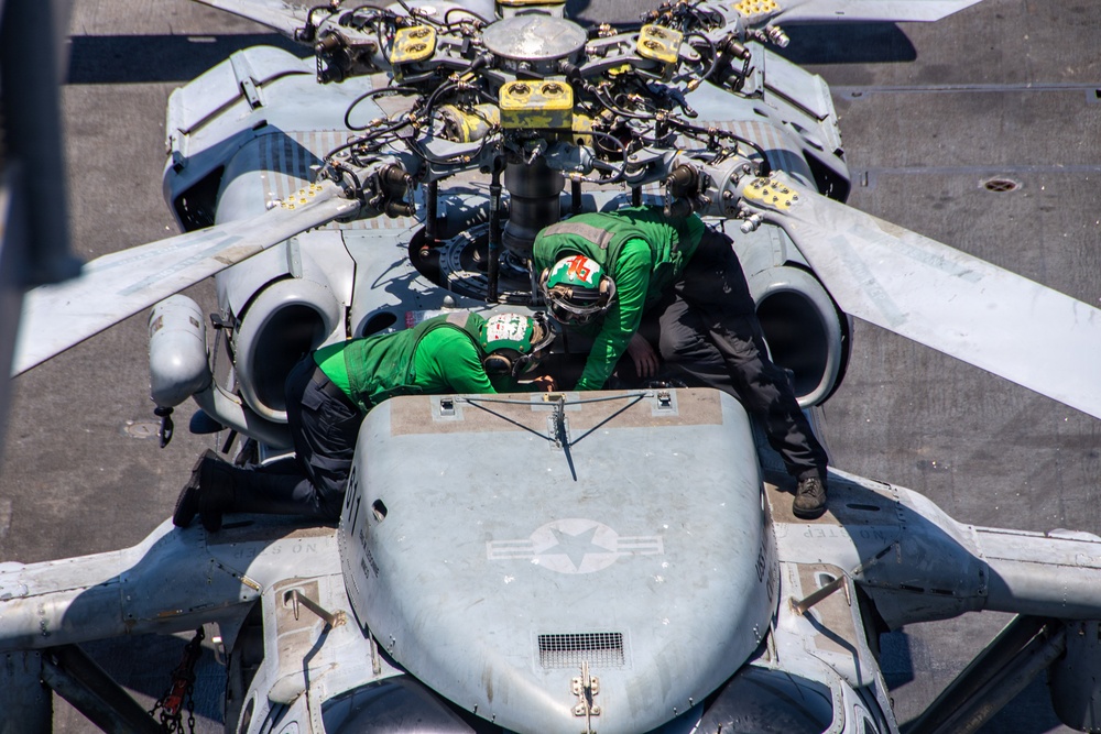 Nimitz Conducts Flight Operations