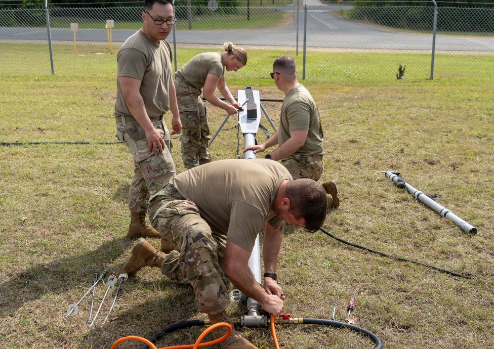 101st Airborne Soldiers train with AEVEX ATLAS UAS Launcher at JRTC