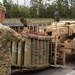 Soldiers receive and prepare Class III and Class IV for distribution to maneuver units before 3rd MBCT’s JRTC Rotation