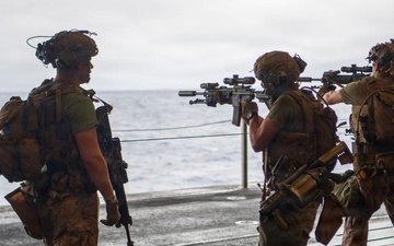 Boxer Conducts Maintenance and Marine Drills