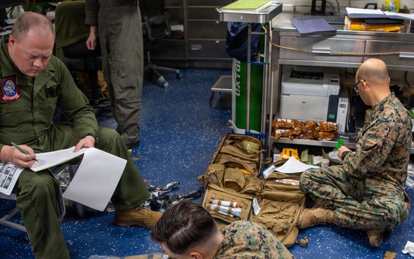 Boxer Maintains Medical Readiness