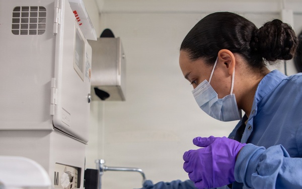 Boxer Maintains Medical Readiness