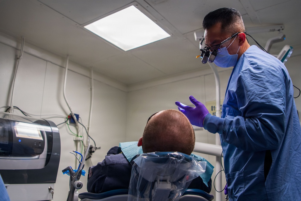 Boxer Maintains Medical Readiness