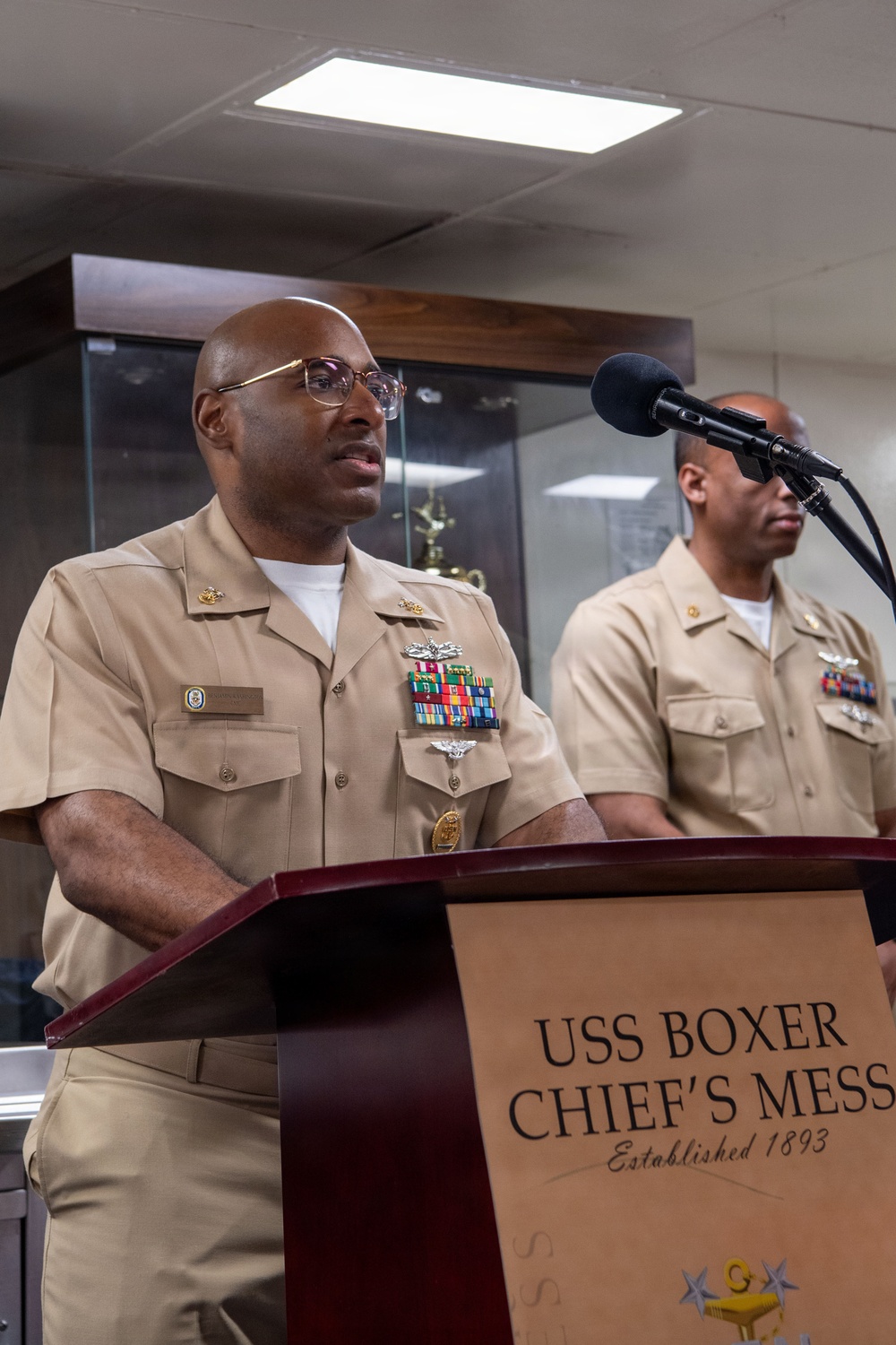 Boxer hosts Chief Birthday Celebration