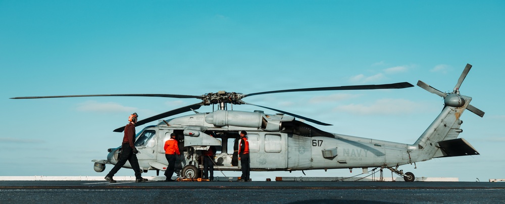USS Theodore Roosevelt Flight Deck