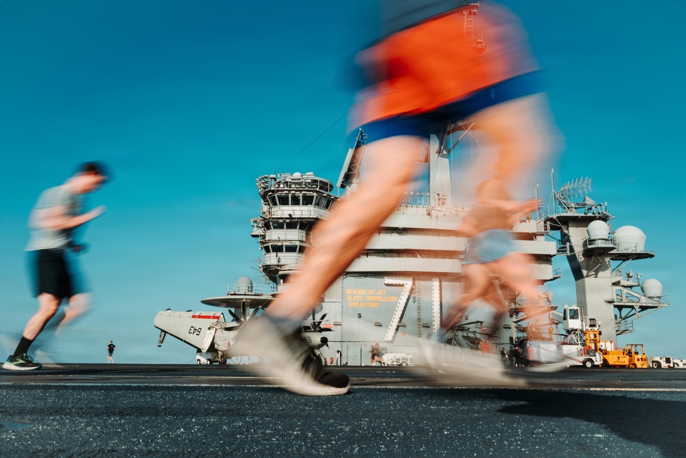 USS Theodore Roosevelt Flight Deck