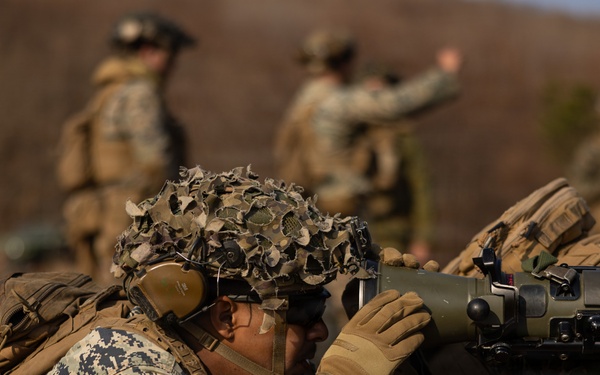 U.S. Marines with 12th LCT Execute Bilateral Live-Fire Range: Day 4