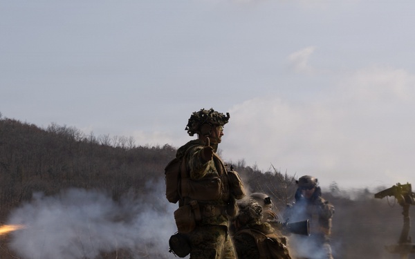 U.S. Marines with 12th LCT Execute Bilateral Live-Fire Range: Day 4
