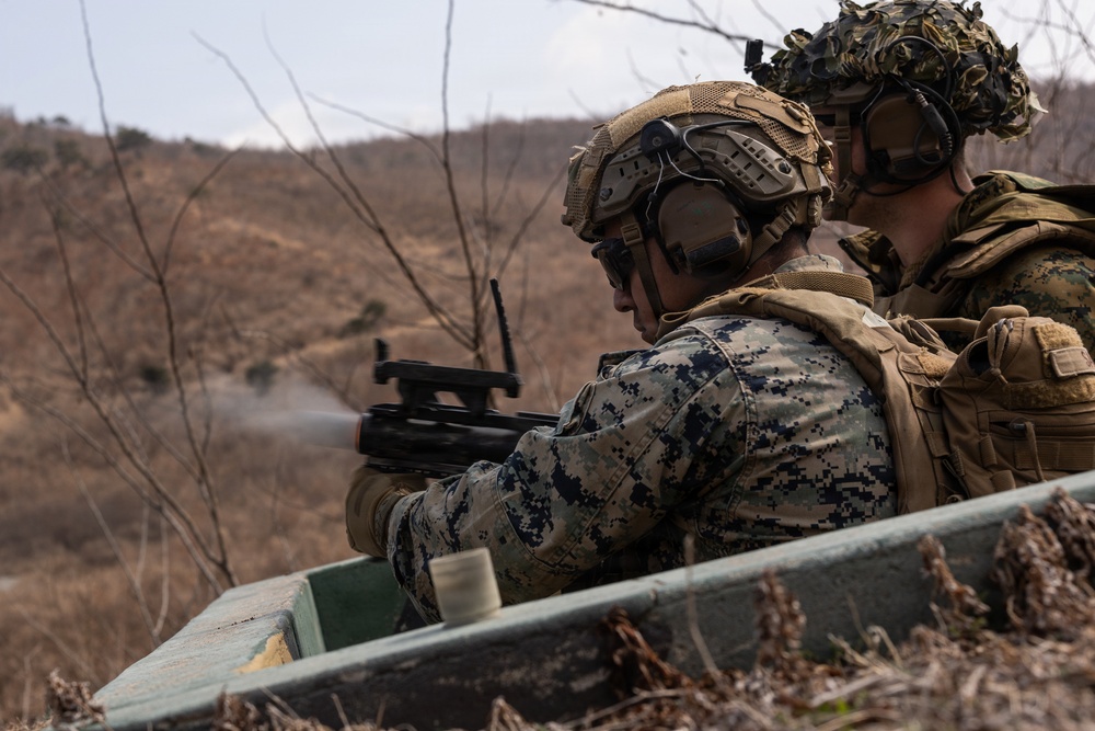 U.S. Marines with 12th LCT Execute Bilateral Live-Fire Range: Day 4