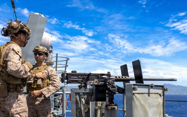 11th MEU Marines, Sailors Conduct Defense of the Amphibious Task Force