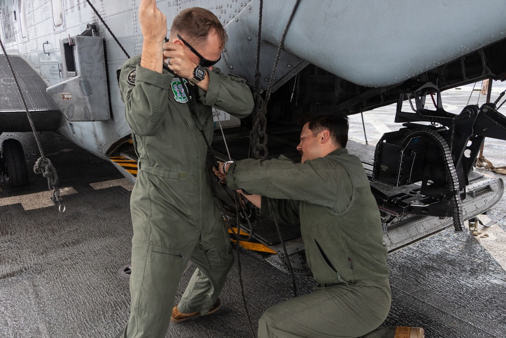 USS Portland Sailors and Marines Conduct Routine Operations
