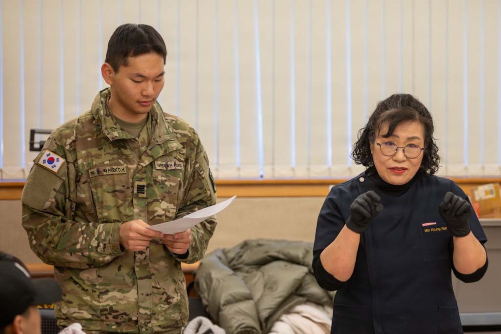 35th Air Defense Artillery Brigade Hosts Rice Cake Cultural Event