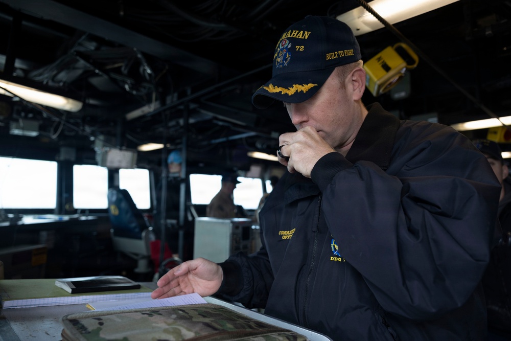 USS Mahan (DDG 72) Routine Operations