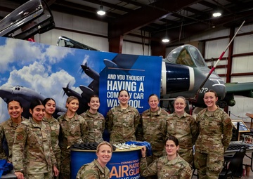 Members from the 103d Airlift Wing help inspire the next generation of aviators