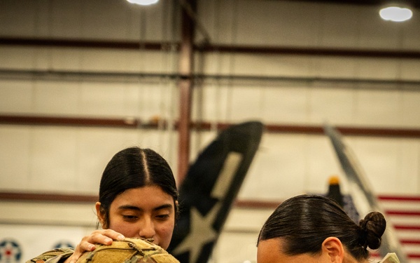 Members from the 103d Airlift Wing help inspire the next generation of aviators