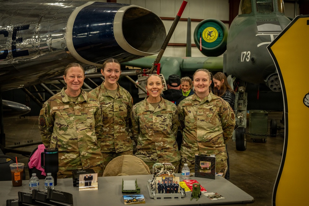 Members from the 103d Airlift Wing help inspire the next generation of aviators