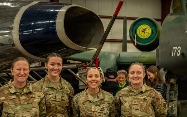 Members from the 103d Airlift Wing help inspire the next generation of aviators