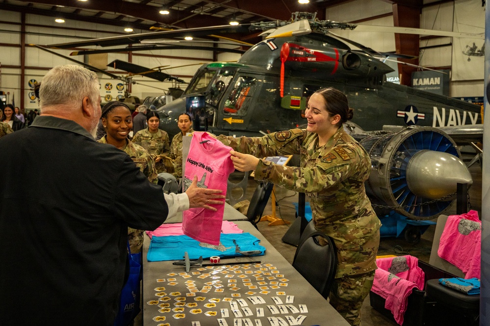 103d Airmen Attend 'Women Take Flight' Event at the New England Air Museum