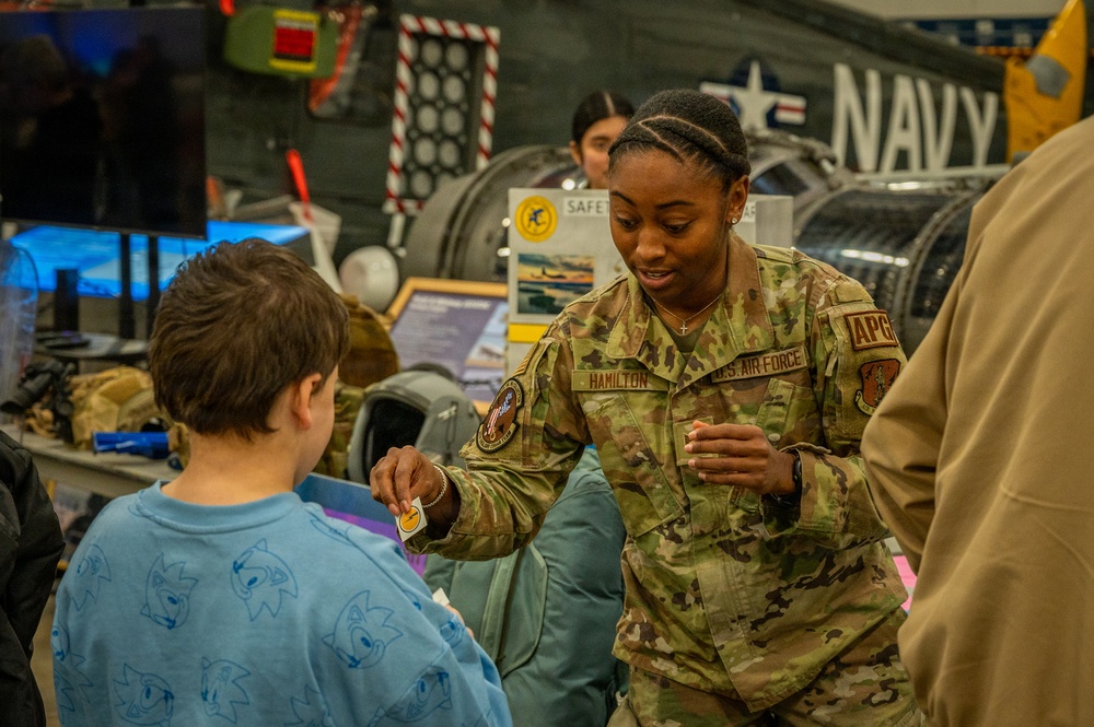 103d Airmen Attend 'Women Take Flight' Event at the New England Air Museum