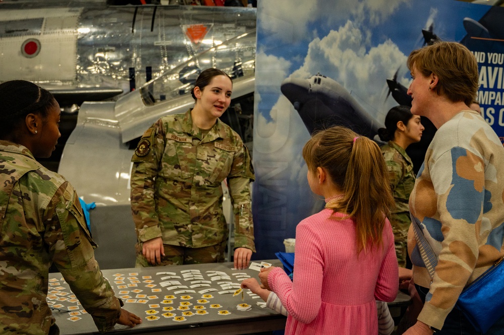 103d Airmen Attend 'Women Take Flight' Event at the New England Air Museum