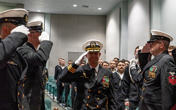 USS Nebraska (SSBN 739) Gold Crew Changes Command