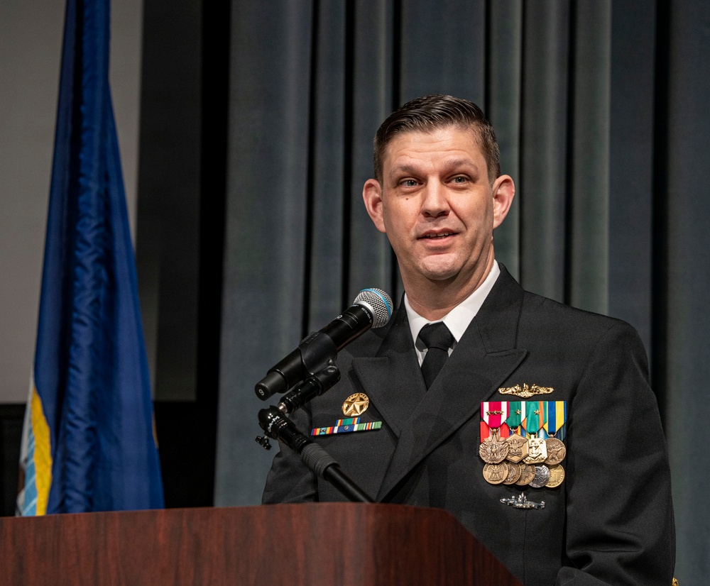 USS Nebraska (SSBN 739) Gold Crew Changes Command