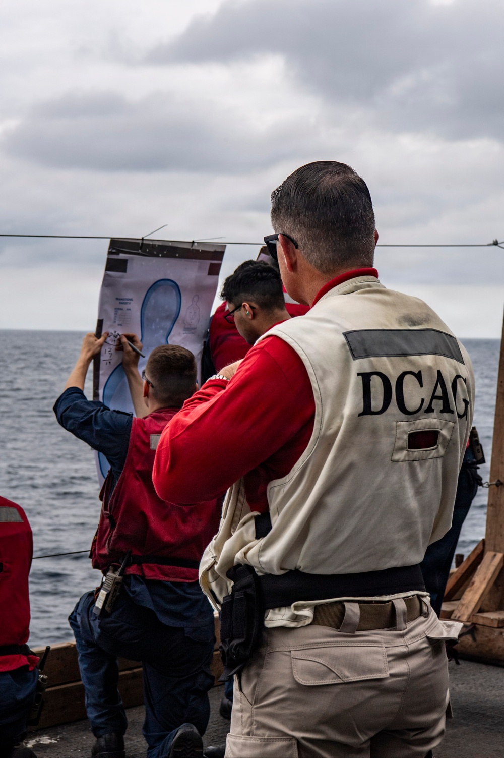 Nimits Conducts Small Arms Live-Fire Exercise