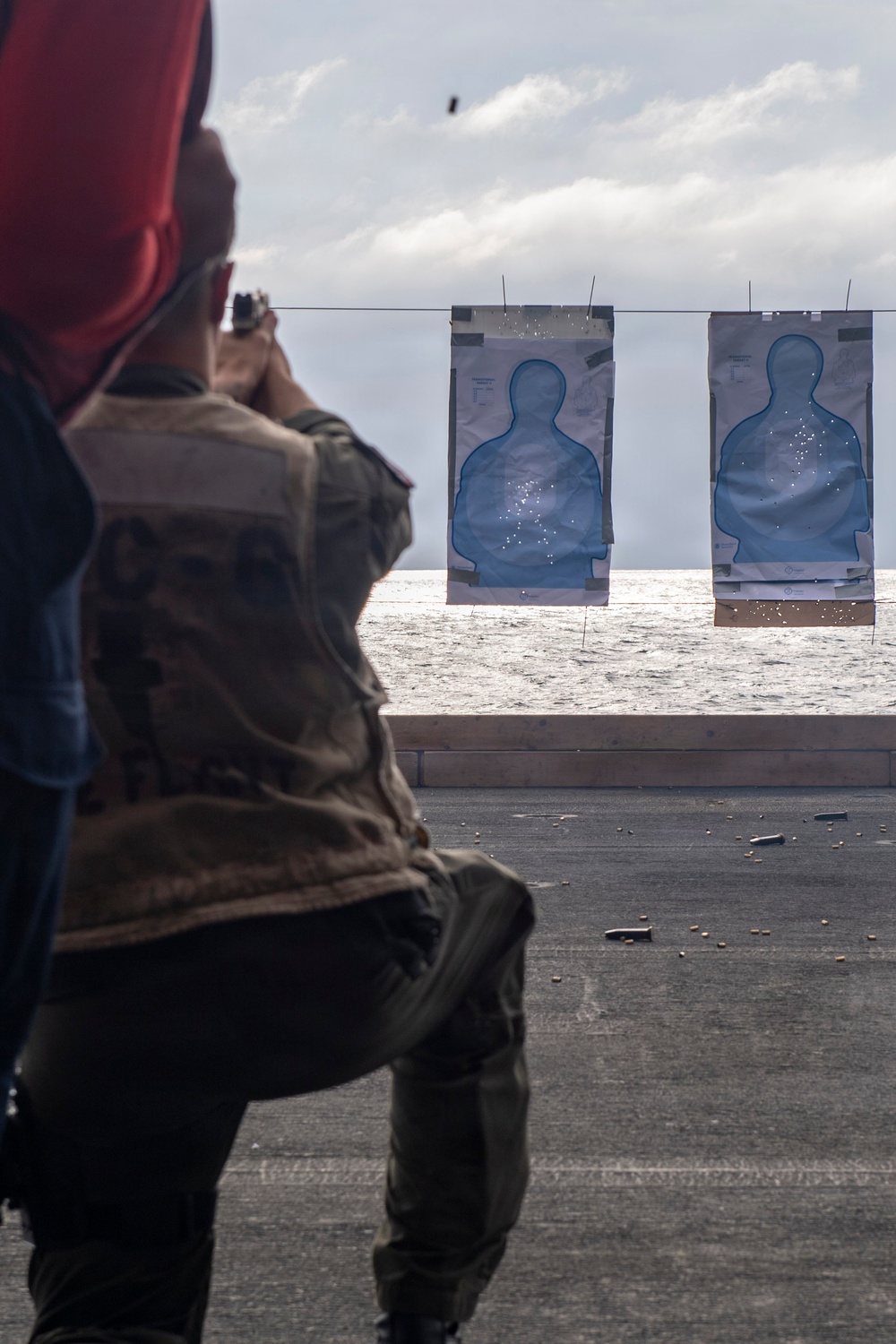 Nimitz Conducts Small Arms Live-Fire