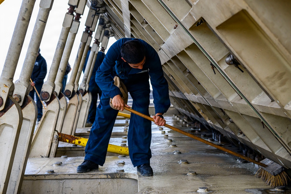 USS Theodore Roosevelt Sea and Anchor