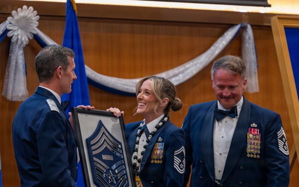 Kadena Air Base chief induction ceremony 2026