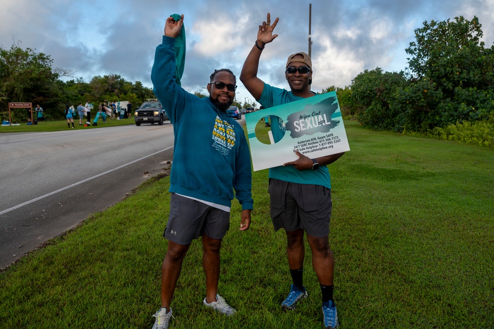 Team Andersen Kicks Off Sexual Assault Awareness Prevention Month