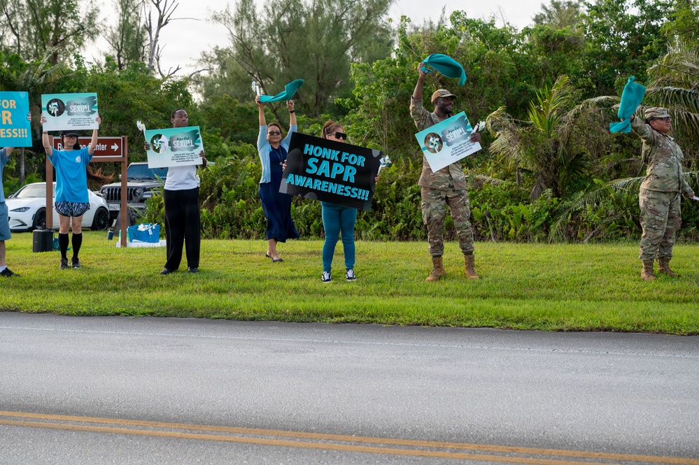 Team Andersen Kicks Off Sexual Assault Awareness Prevention Month