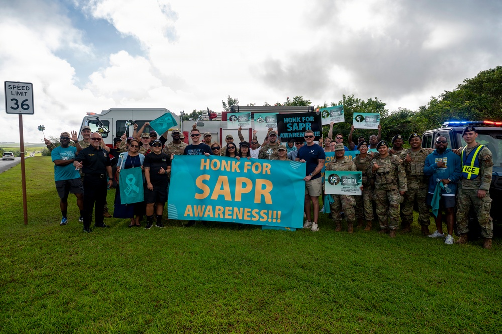Team Andersen Kicks Off Sexual Assault Awareness Prevention Month