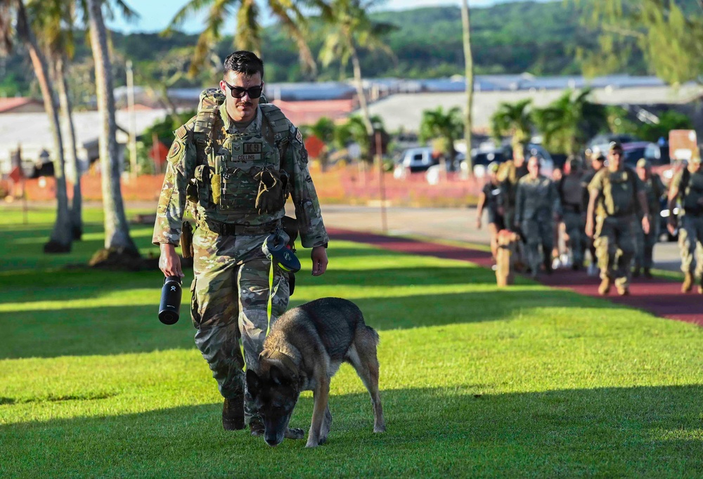 36 SFS hosts K9 Veterans Day Ruck