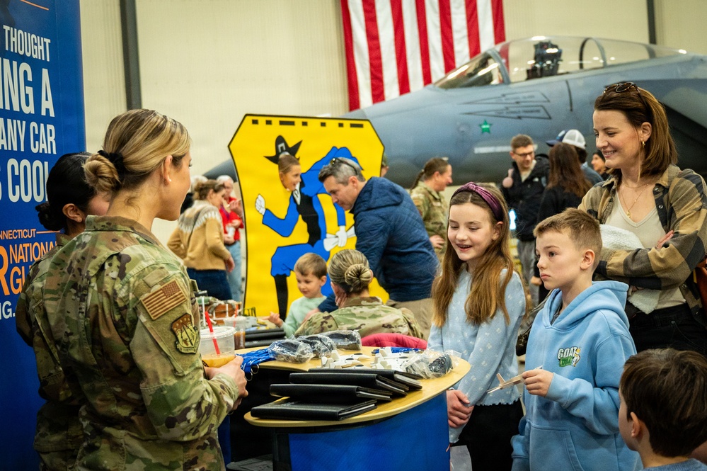103d Airmen Attend 'Women Take Flight' Event at the New England Air Museum