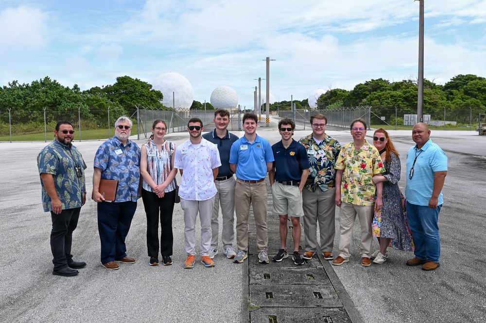 Mississippi College tours Andersen AFB