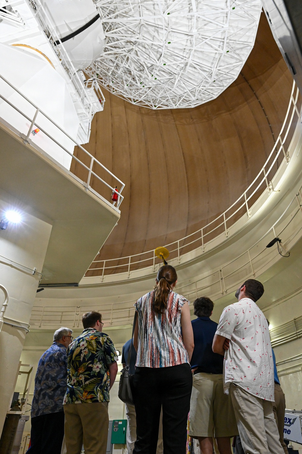 Mississippi College tours Andersen AFB