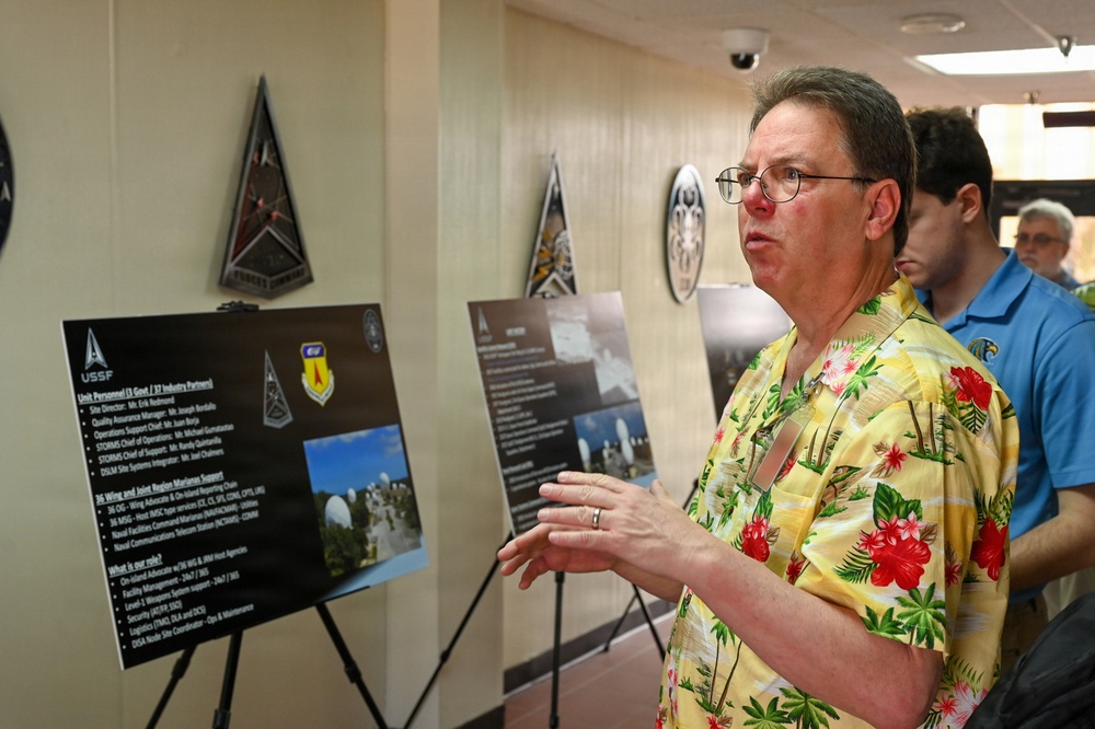 Mississippi College tours Andersen AFB