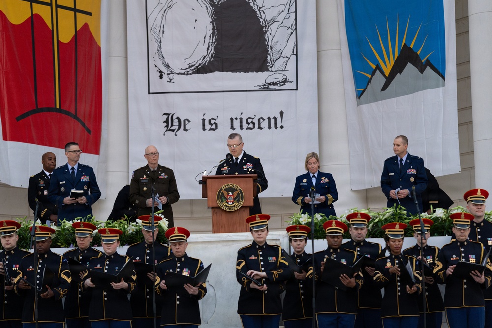 National Military Easter Sunrise Service