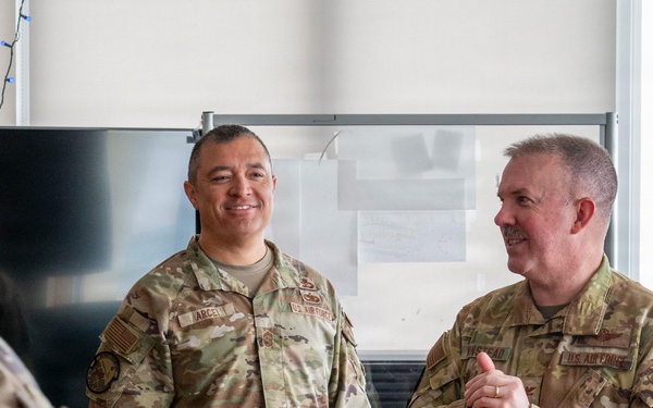 18th Air Force Leadership visits Kadena