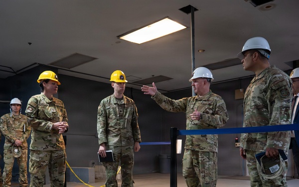 18th Air Force Leadership visits Kadena