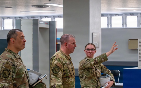 18th Air Force Leadership visits Kadena