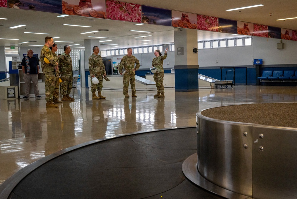 18th Air Force Leadership visits Kadena