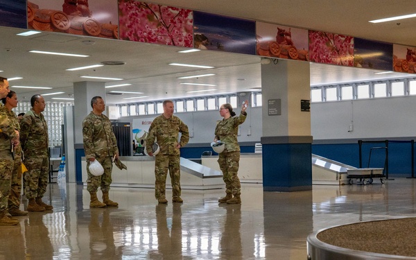 18th Air Force Leadership visits Kadena